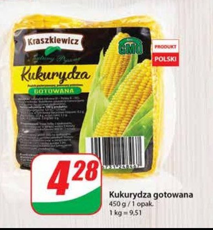 Kukurydza gotowana Kraszkiewicz promocja