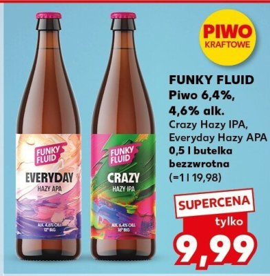 Piwo Crazy Hazy IPA  promocja w Kaufland