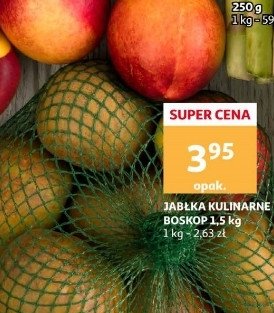 Jabłka kulinarne boskop promocja w Delikatesy Centrum