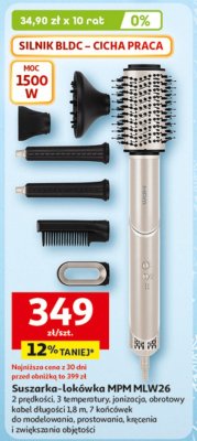 Suszarko-lokówka MPM MLW26 promocja w Auchan