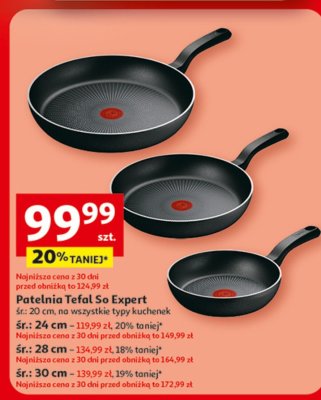 Patelnia Tefal So Expert promocja w Auchan