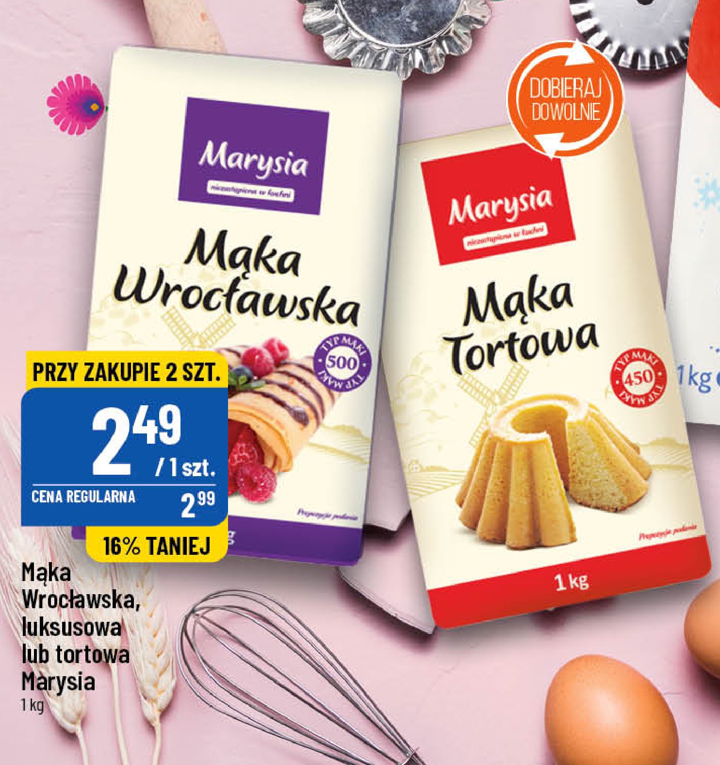 Mąka wrocławska Marysia promocja