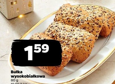 Bułka wysokobiałkowa  promocja w Netto