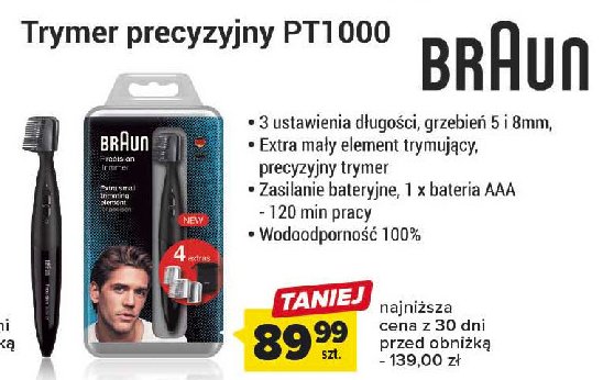 Trymer pt1000 Braun promocja
