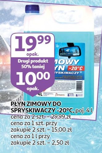 Płyn do spryskiwaczy zimowy -20 promocja w Biedronka