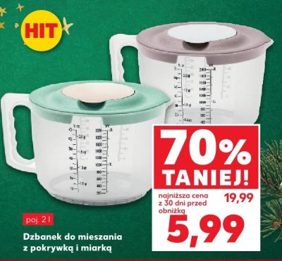 Dzbanek do mieszania z pokrywką i miarką promocja w Kaufland