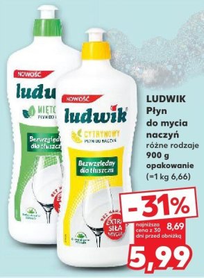 Płyn do mycia naczyń różne rodzaje promocja w Kaufland