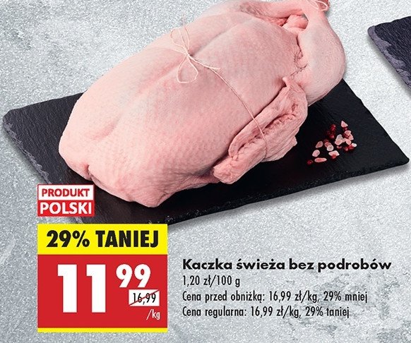 Kaczka bez podrobów promocja
