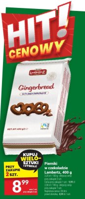 Pierniki w czekoladzie Lambertz, 400 g promocja w Twój Market