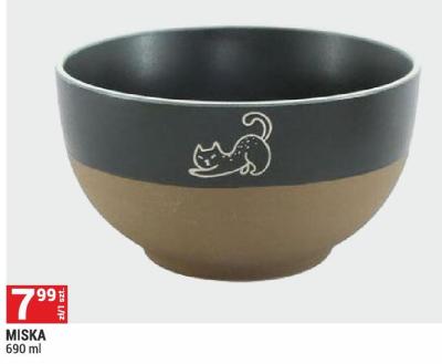 Miska 690ml Merkury Market promocja w Merkury Market