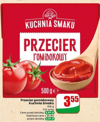 Przecier pomidorowy  promocja w Dino