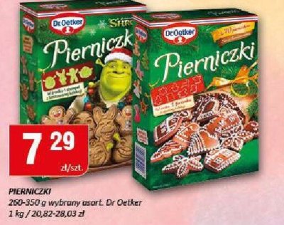 Pierniczki Dr. Oetker 200-250g promocja w Chorten