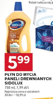 Płyn do mycia paneli drewnianych Sidolux promocja w Stokrotka