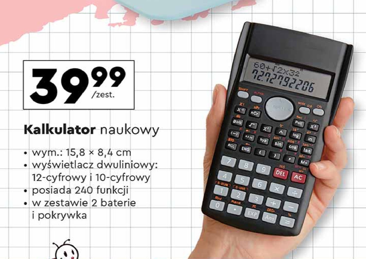 Kalkulator naukowy promocja