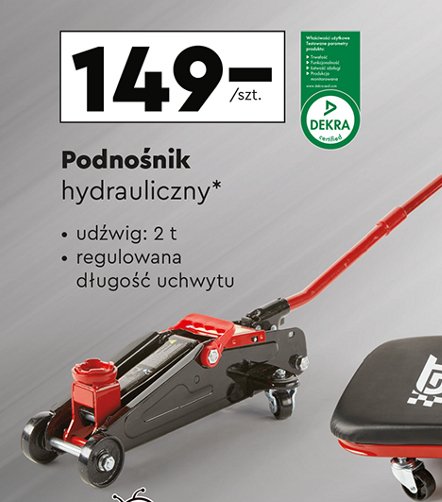 Podnośnik hydrauliczny 2t Gt max promocja