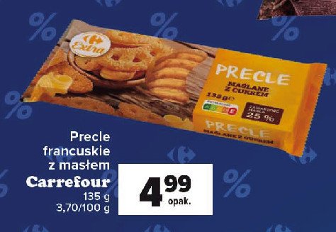 Precle francuskie z masłem Carrefour extra promocja