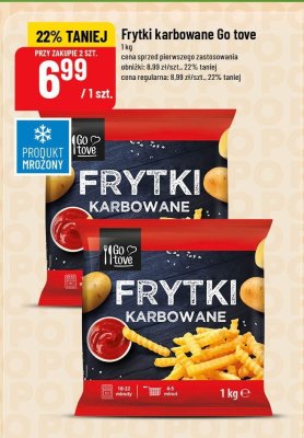 Frytki karbowane  promocja w POLOmarket