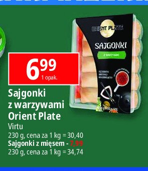 Sajgonki z mięsem Orient plate promocja