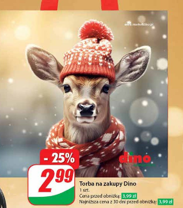 Torba na zakupy Dino promocja