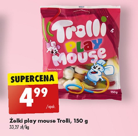 Żelki play mouse Trolli promocja
