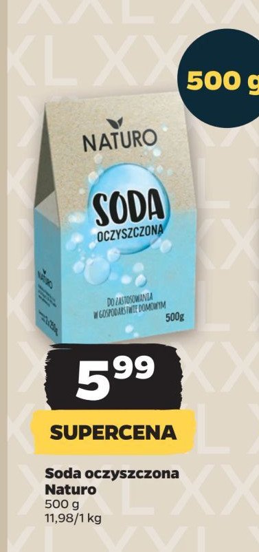 Soda oczyszczona Naturo promocja