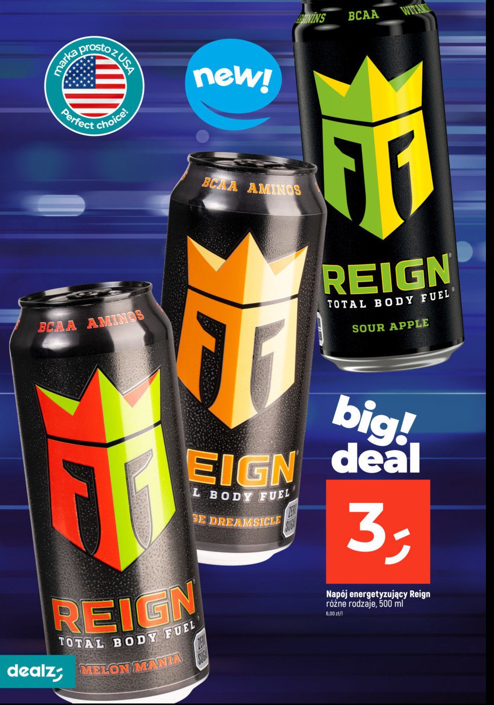Nap贸j energetyczny melon mania promocja