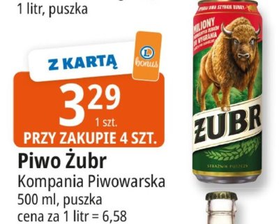 Piwo promocja w Leclerc