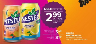 Napój Nestea Lemon 0,33 L promocja w Duży Ben