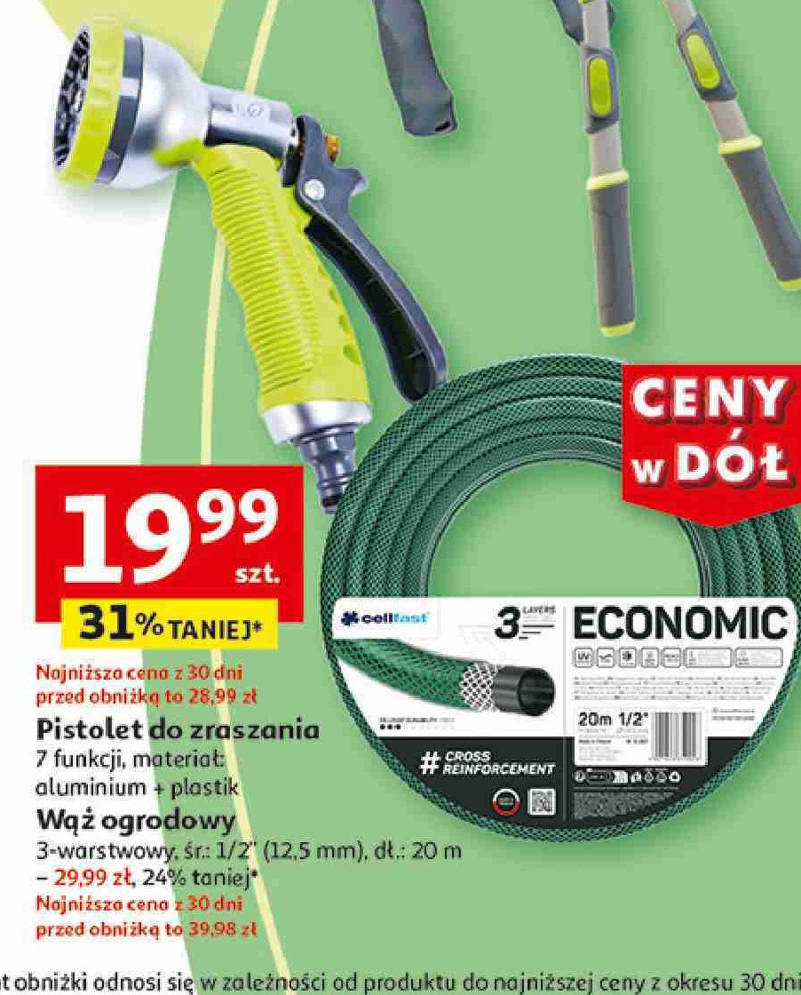 Pistolet zraszający Cellfast promocja