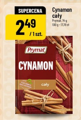 Cynamon cały Prymat promocja w POLOmarket