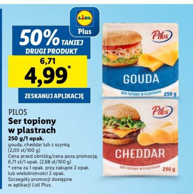 Ser gouda Pilos promocja
