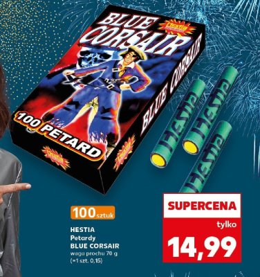 Petardy Blue Corsair promocja w Kaufland