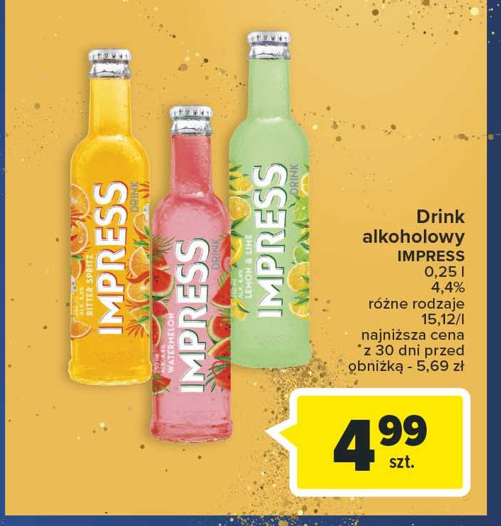 Drink watermelon Sobieski impress promocja