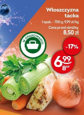 Włoszczyzna tacka promocja w Żabka