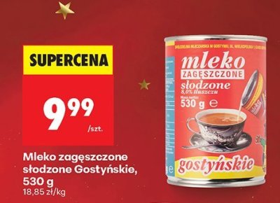 Mleko zagęszczone słodzone 530 g promocja w Biedronka