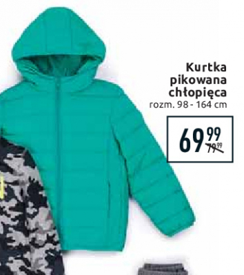 Kurtka pikowana ch艂opi臋ca 98-164 cm promocja