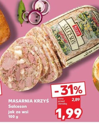 Salceson jak ze wsi promocja w Kaufland