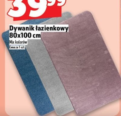 Dywanik łazienkowy 80x100 cm promocja w TOPAZ