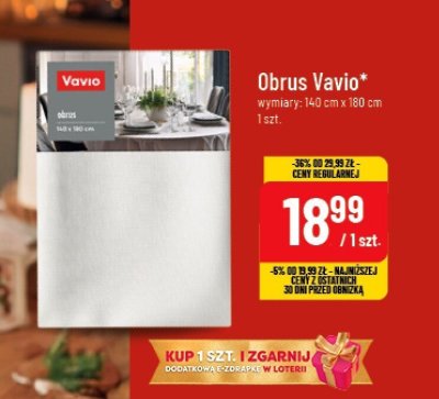 Obrus 140x180 cm promocja w POLOmarket