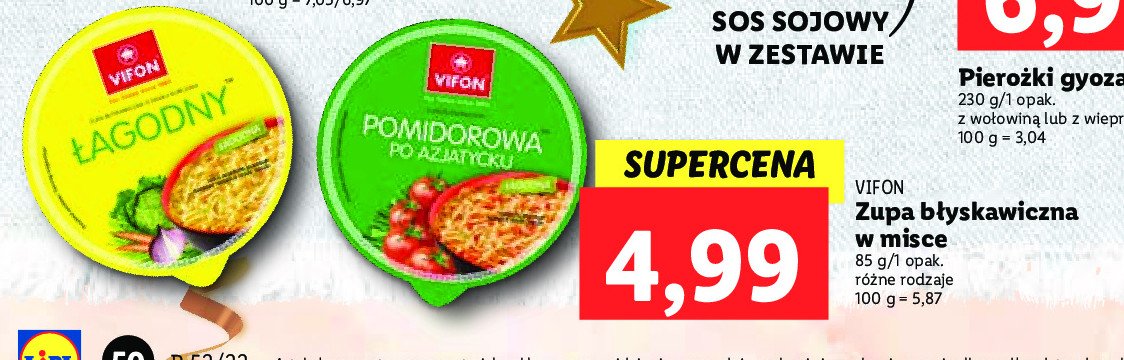 Pomidorowa po azjatycku - miska Vifon promocja