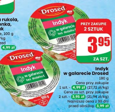 Indyk w galarecie Drosed promocja w Dino