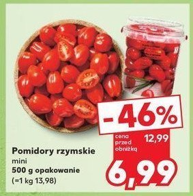 Pomidory rzymskie mini promocja