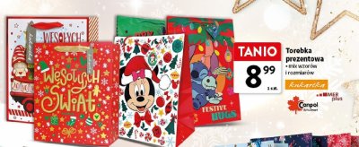 Torebka prezentowa mix barier i rozmiarów promocja w Intermarche