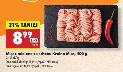 Mięso mielone ze schabu Kraina mięs promocja