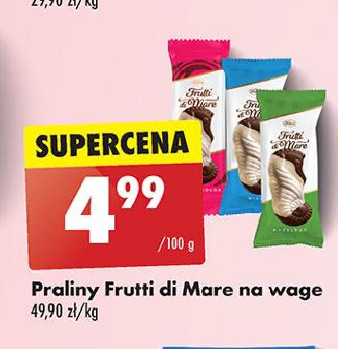 Praliny Vobro frutti di mare promocja w Biedronka