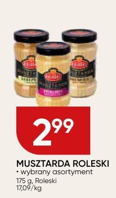 Musztarda ROLESKI wybrany asortyment promocja w Chata Polska