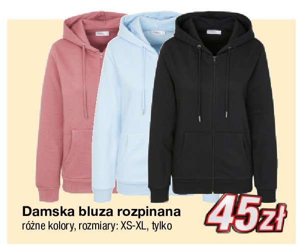 Bluza rozpinana damska promocja