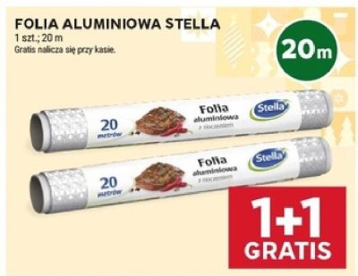 Folia aluminiowa Stella 1 szt., 20 m promocja w Stokrotka