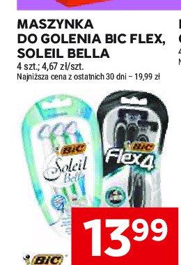 Maszynka do golenia sensitive Bic soleil bella promocja