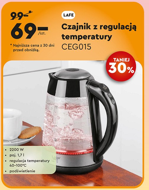 Czajnik ceg015 Lafe promocja